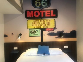 Doble Chambre Confort Motel - Dormitorio