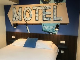 Doppelt Chambre Confort Motel - Schlafzimmer