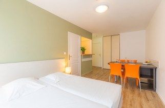 Appartement journée Bourg-en-Bresse - Wohnung T2 - Schlafzimmer