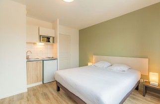 Appartement journée Bourg-en-Bresse - Wohnung T1 - Schlafzimmer