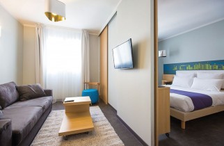 Appartement journée Lyon Cite Internationale - Double T2 - Bedroom