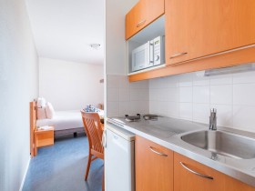 Appartement journée Lyon Gerland - Wohnung T1 - Schlafzimmer