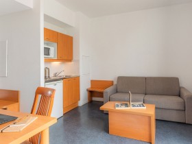 Appart'City journée Lyon Gerland - Wohnung T2 - Schlafzimmer