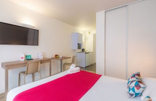 Appartement journée Lyon Part Dieu - Wohnung T1 - Schlafzimmer