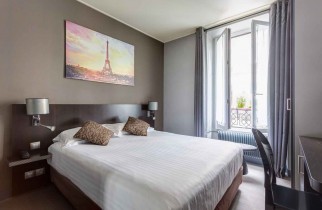 Chambre pour midi Paris - Doble standard - Dormitorio