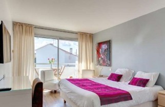 Chambre double avec terrasse - Doble avec terrasse - Dormitorio
