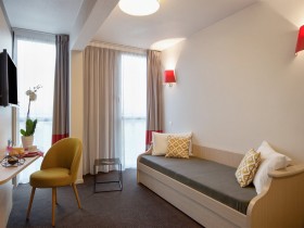 Salon Appartement T2 - Wohnung T2 - Schlafzimmer