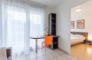 Appartement journée Lyon Vaise St Cyr - Wohnung T2 - Schlafzimmer