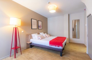 Appartement chambre - Wohnung T2 - Schlafzimmer