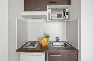 Kitchenette Appartement T2 - Wohnung T2 - Schlafzimmer