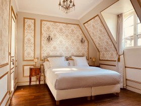 SUITE IMPERATRICE AU CHÂTEAU - Deluxe Suite au Château - Schlafzimmer