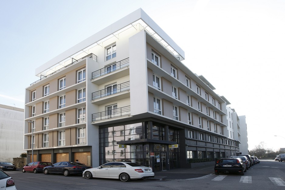 appartement hotel exterieur brest place de strasbourg - Brest