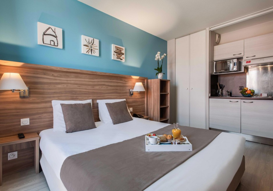 Bedroom Vannes Studio double