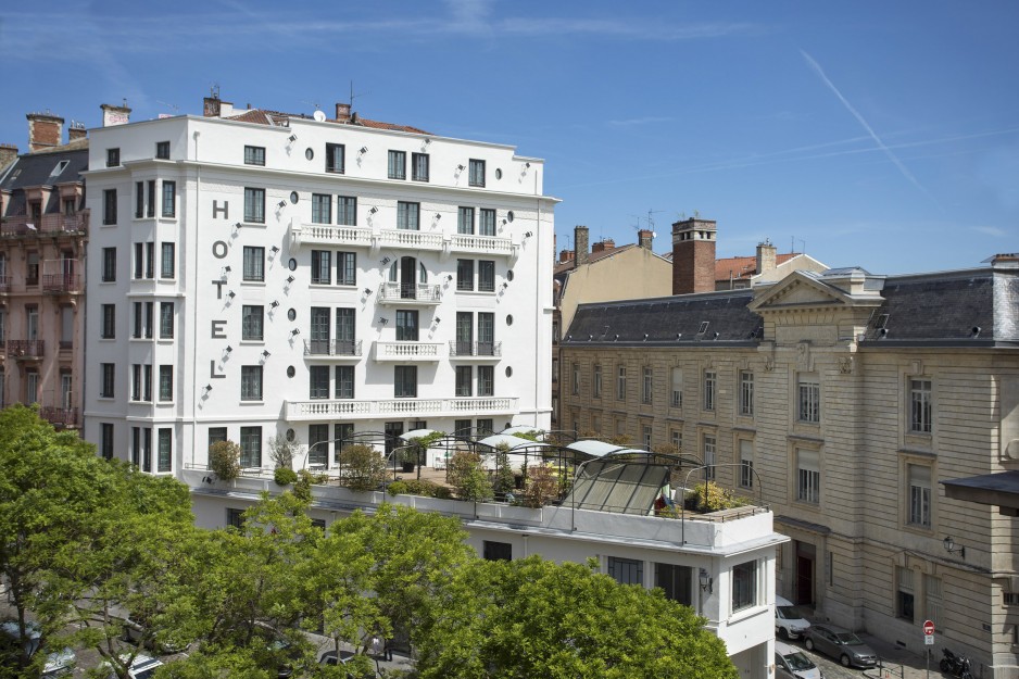 Situation en centre ville Lyon Collège Hotel 