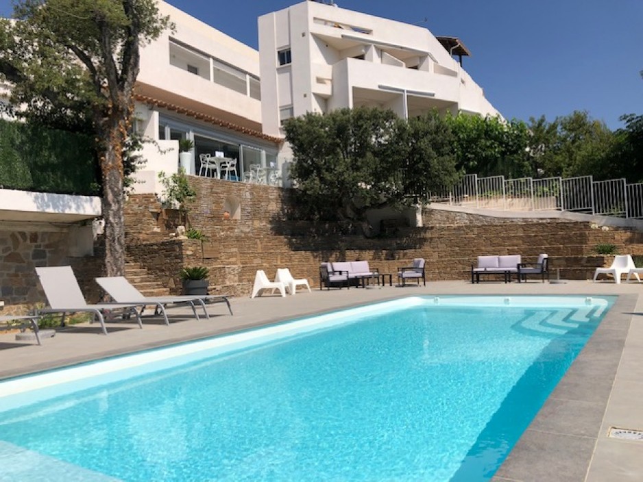 Discreet Hotel Bormes-les-Mimosas piscine chauffée
