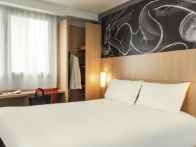 Ibis Paris Italie Tolbiac  Schlafzimmer Paris 13. Place d'Italie / Gare d'Austerlitz